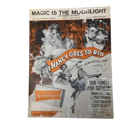 ''Magic is the Moonlight (Te Quiero Dijiste)'' Sheet Music - A+ Stuff - SHEET MUSIC - A+ Stuff