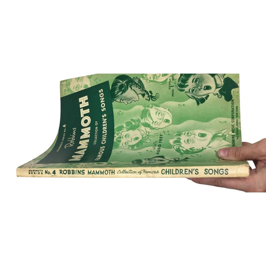 Mammoth Series No 4 Robbins Mammoth Collection of Famous Children's Songs - A+ Stuff - Sheet Music - A+ Stuff
