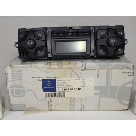 Mercedes Benz Climate Control Panel ''Operating Unit'' A 220 830 08 85 - Mercedes Benz - Auto Part - A+ Stuff