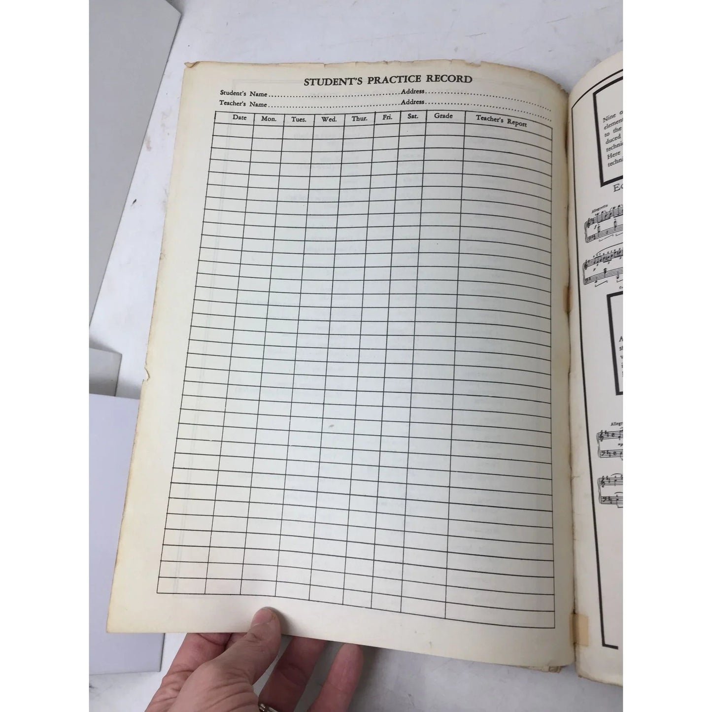 Michael Aaron Piano Course Grade Four Vintage Sheet music - Mills music inc - sheet music - A+ Stuff