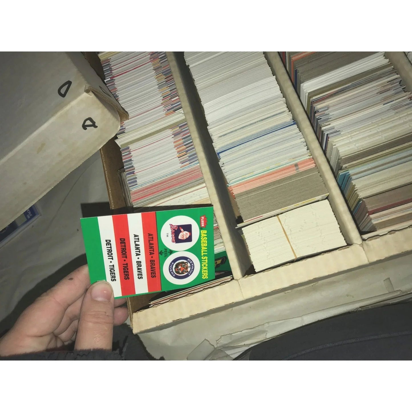 Monster Box of Sports Trading Cards (5000 card capacity for box) - Mostly 1980's - 90s Various Sports - Various - A+ Stuff