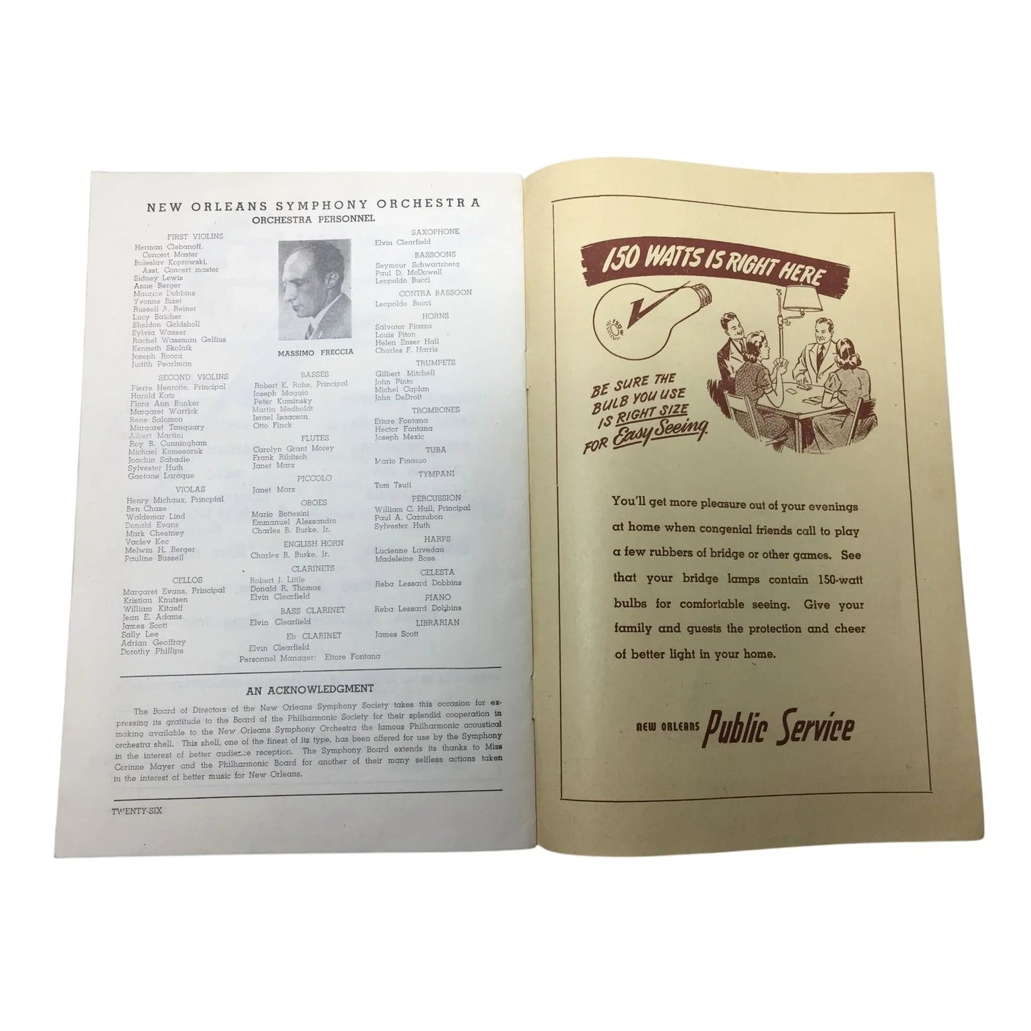 New Orleans Symphony Orchestra Massimo Freccia Conductor - A+ Stuff - Books - A+ Stuff