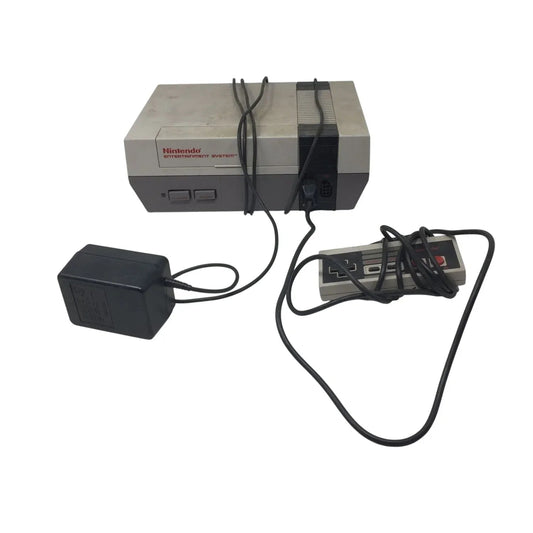 Nintendo Entertainment System with Adapter and Controller - nintendo - Games - A+ Stuff