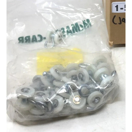 Nylon Roller Wheel Trolley - 1" Hook - Bag of 22 - McMaster Carr - Tools - A+ Stuff