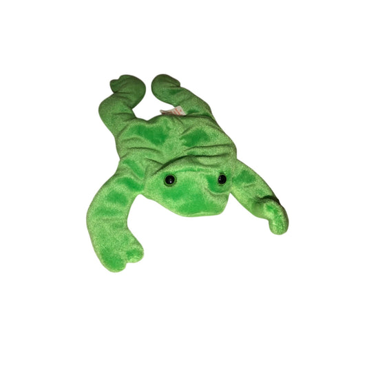 1993 Legs the Frog Beanie Baby TY Beanie Baby A+ Stuff Plush Toys / Stuffed Animals