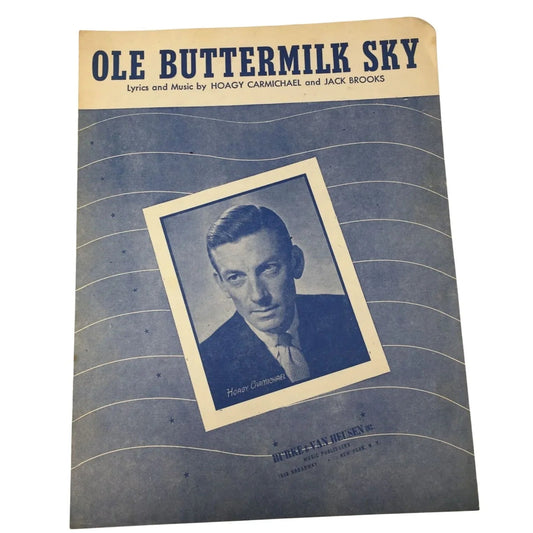 OLE BUTTERMILK SKY Vintage Sheet Music - A+ Stuff - sheet music - A+ Stuff