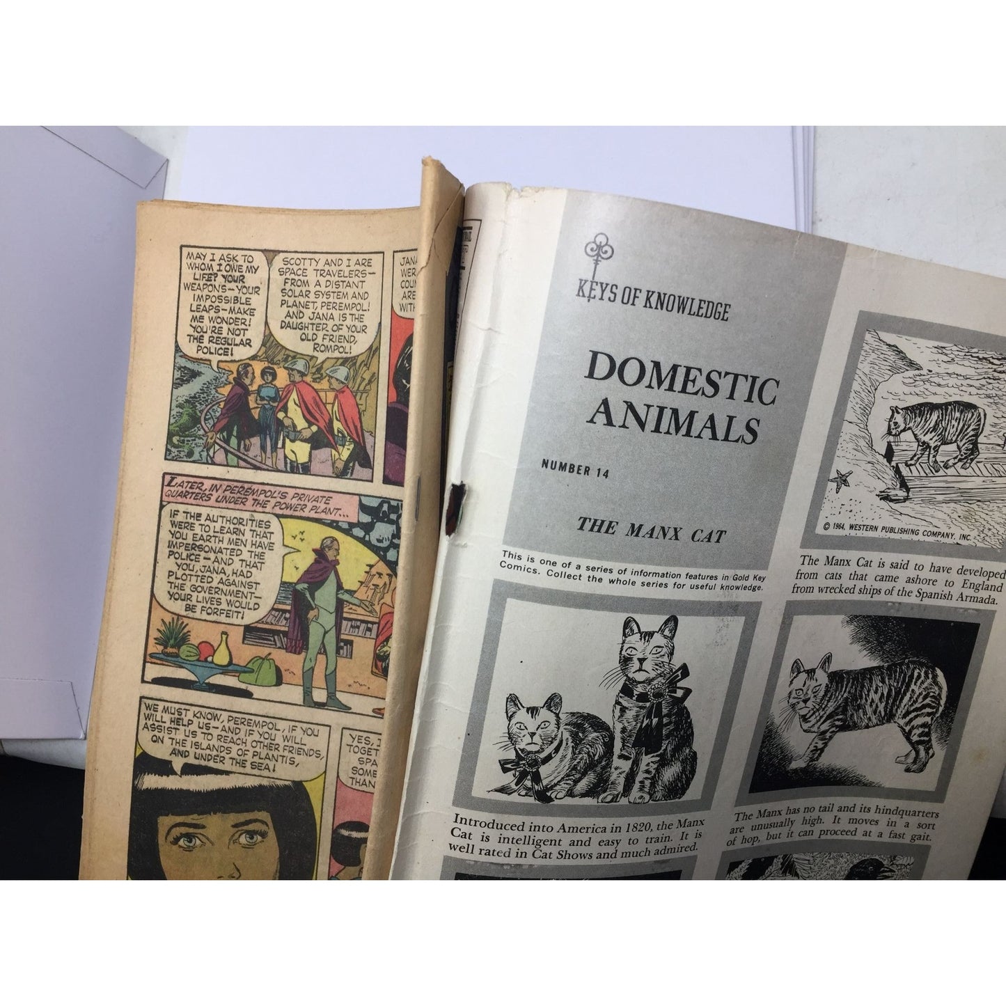 ''Space Family Robinson'' - Vintage Gold Key Comics Comic Book