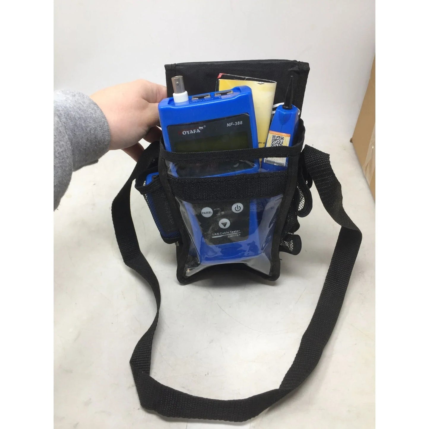 Oyafa NF - 388 Wire Fault Locator Network Cable Tester with 8 Remotes. For RJ45 & RJ11 /USB/Coaxial Cable with Case - Oyafa - Tools - A+ Stuff