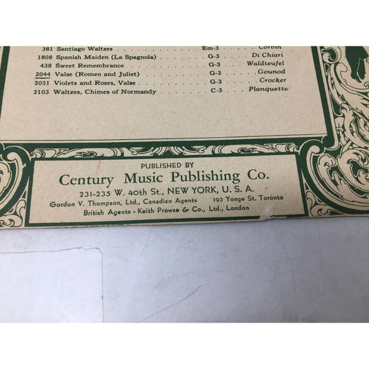 Popular Waltzes by Celebrated Composers Sheet Music - A+ Stuff - SHEET MUSIC - A+ Stuff