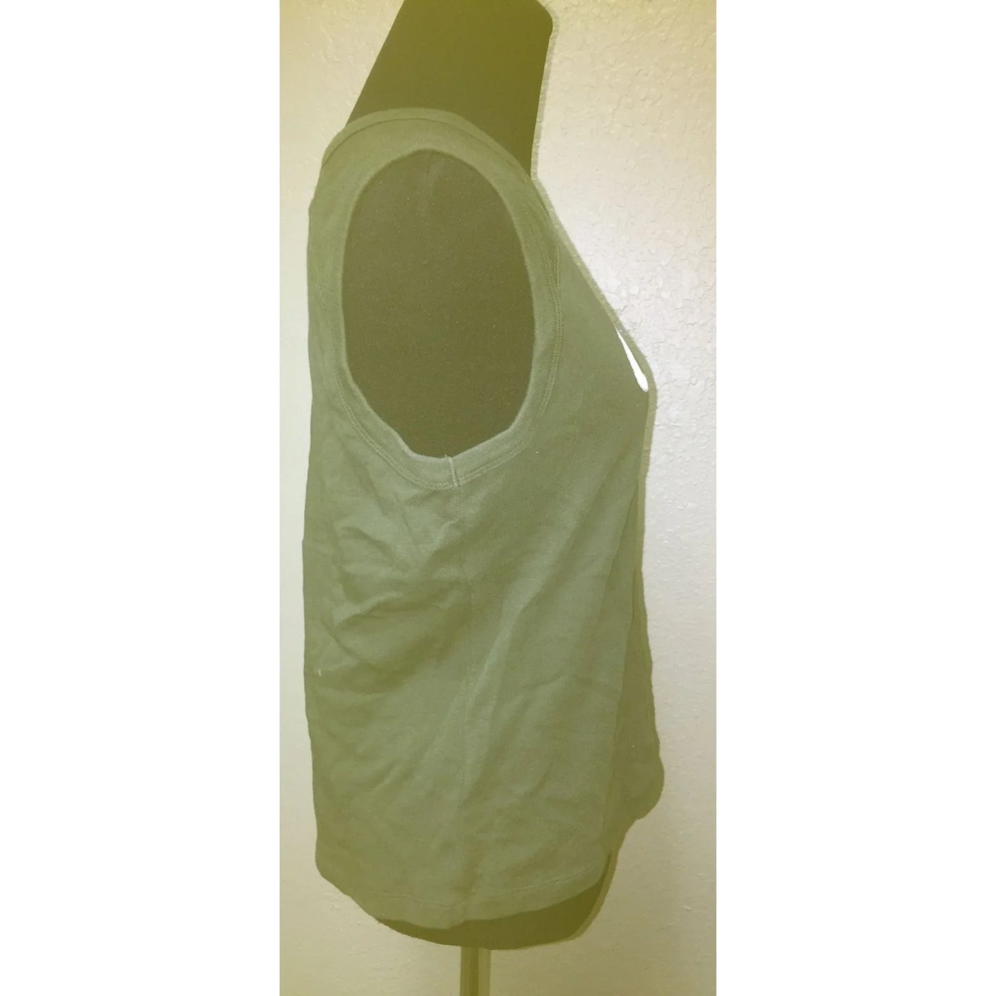 Aeropostale Costa Rica Size Large Cut Off Olive Green Shirt - A+ Stuff