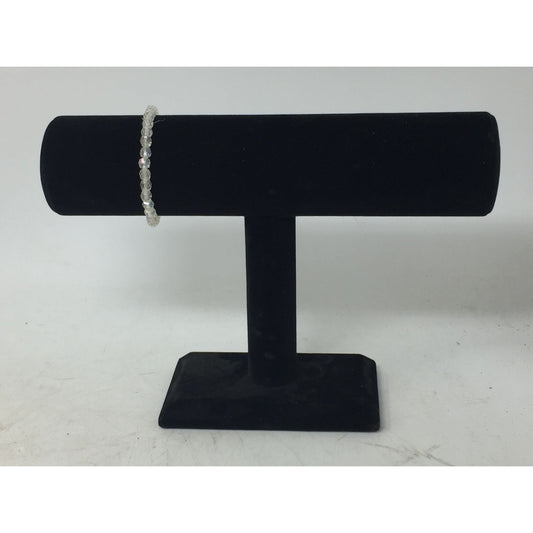 Women's/Girl's Clear Faceted Bead Bracelet