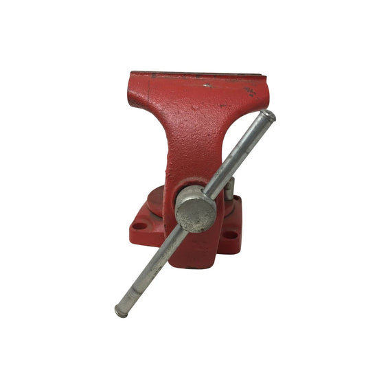 Red and Silver Utility Bench vise - A+ Stuff - Tools - A+ Stuff