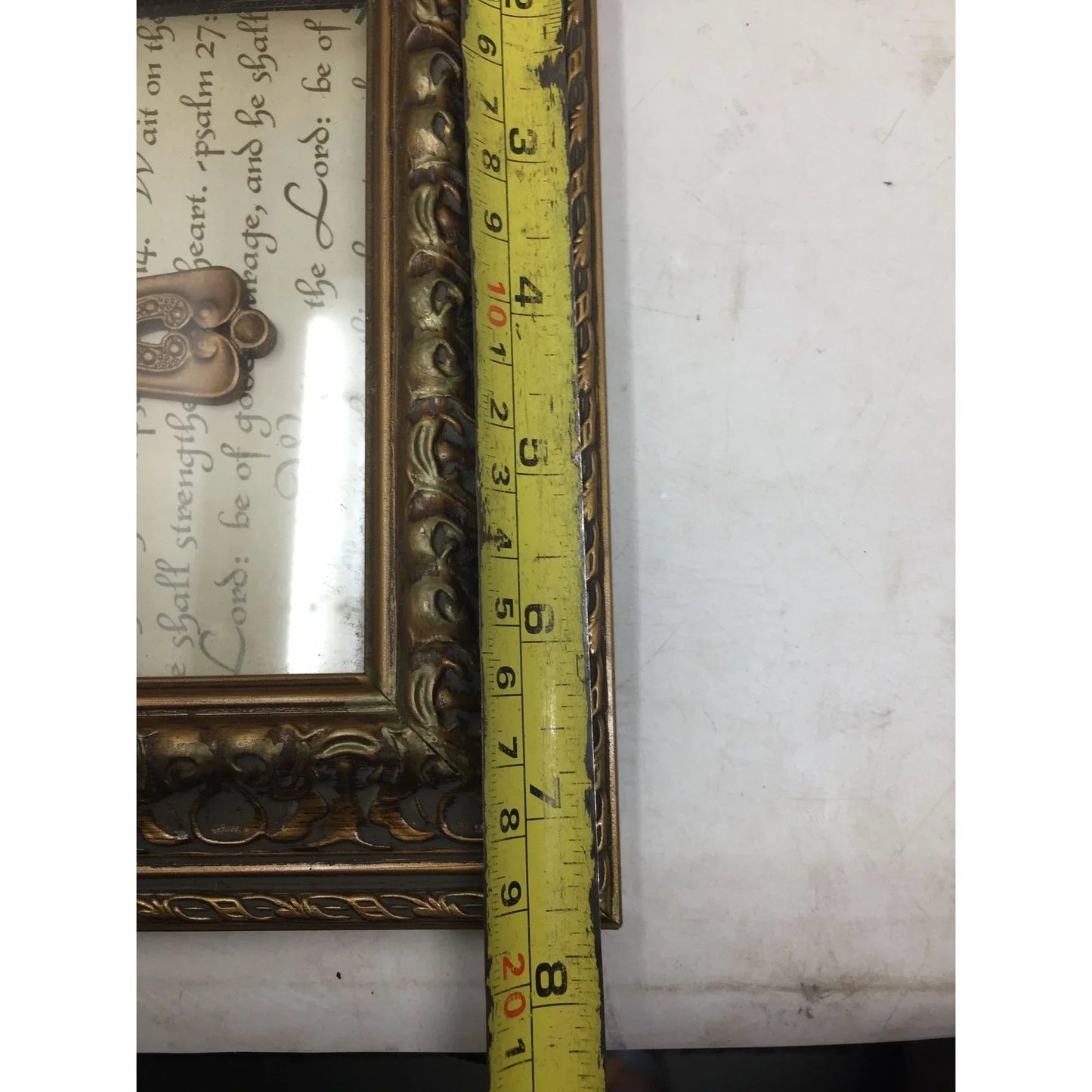 Religious Decorative Framed Wall Decor with Cross and Bible Scriptures - A+ Stuff - Religious Items - A+ Stuff