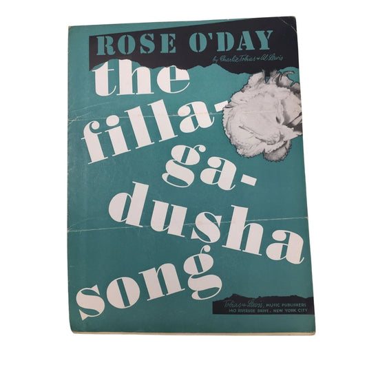 Rose O' Day The Filla - Ga - Dusha Song Sheet Music - A+ Stuff - SHEET MUSIC - A+ Stuff