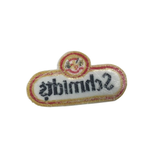 ''SCHMIDT'S'' BEER RED & YELLOW Embroidered Patch - SCHMIDTS - Collectibles - A+ Stuff