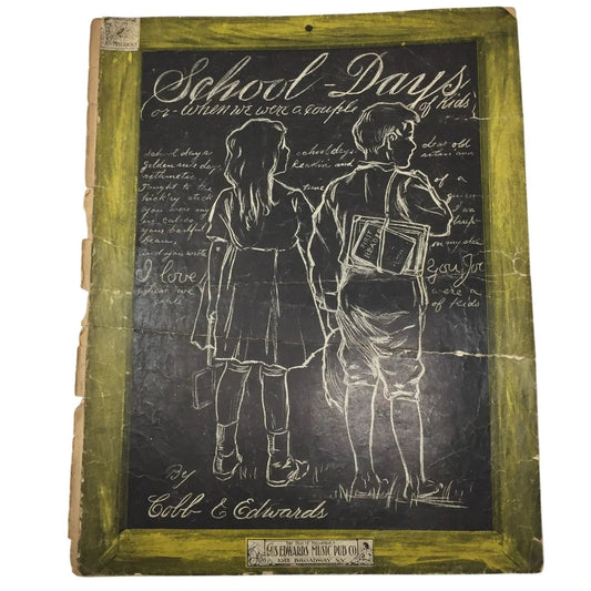 ''SCHOOL DAYS'' By Cobb & Edwards Sheet Music - A+ Stuff - sheet music - A+ Stuff