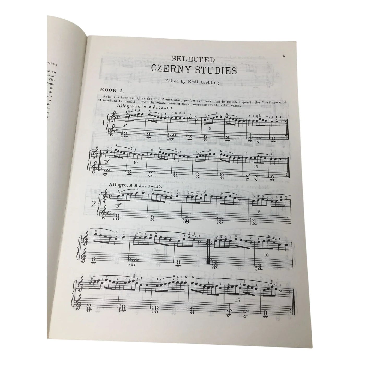 SELECTED CZERNY STUDIES (LIEBLING) Complete in Three books - A+ Stuff - SHEET MUSIC - A+ Stuff