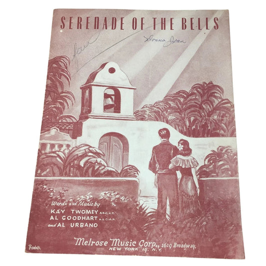 Serenade of the Bells Vintage 1947 Sheet Music - A+ Stuff - SHEET MUSIC - A+ Stuff