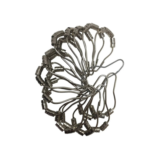 Silver Toned Shower Curtain Hooks/Rings (18) - A+ Stuff - Decor - A+ Stuff