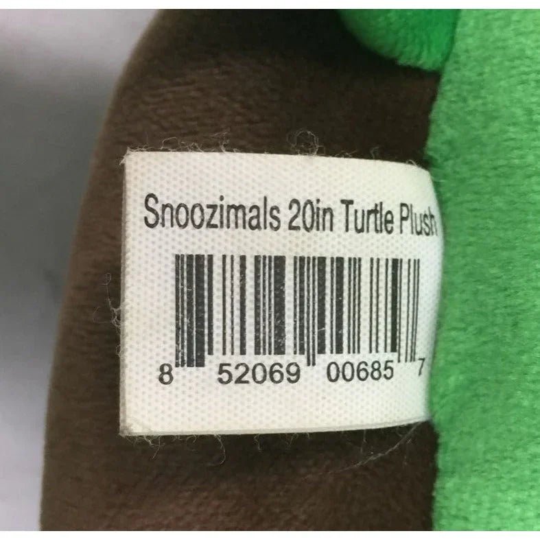 Snoozimals 20 in. Turtle Plush Stuffed Animal Toy - A+ Stuff - Stuffed Animals - A+ Stuff