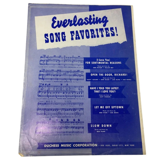 ''Someday (You'll want me to want you)'' by Jimmie Hodges - A+ Stuff - sheet music - A+ Stuff