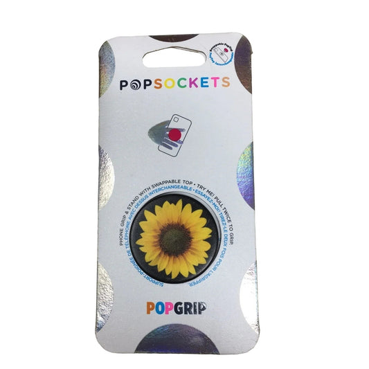 Sunflower Pop Socket Pop Grip - New - A+ Stuff - Collectibles - A+ Stuff