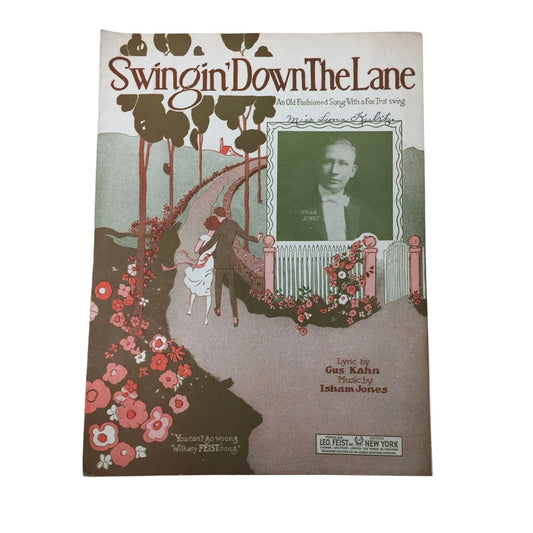 ''SWINGIN' DOWN THE LANE'' SHEET MUSIC BOOK - A+ Stuff - SHEET MUSIC - A+ Stuff