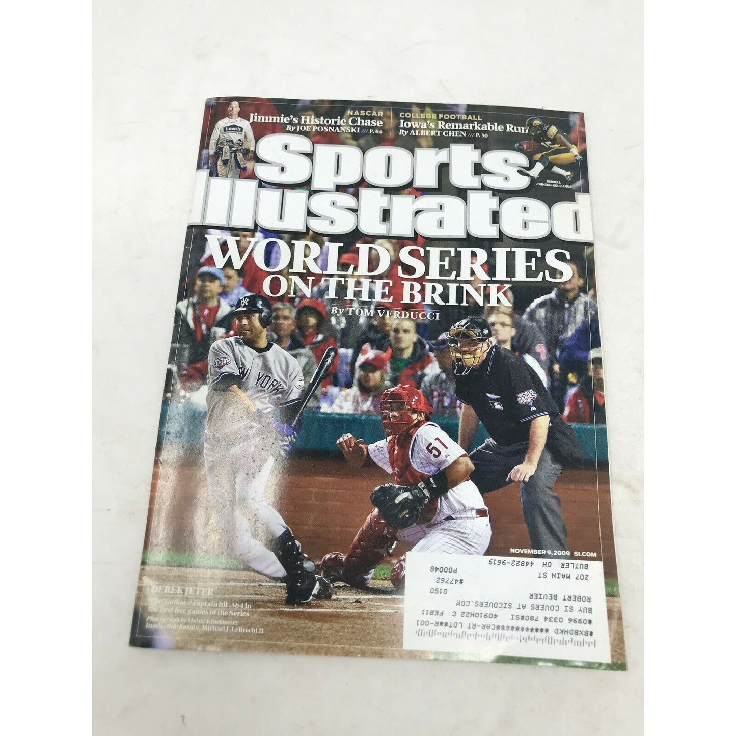 Lot of 8 SPORTS ILLUSTRATED Magazines from 2000s Soccer, Baseball, Etc