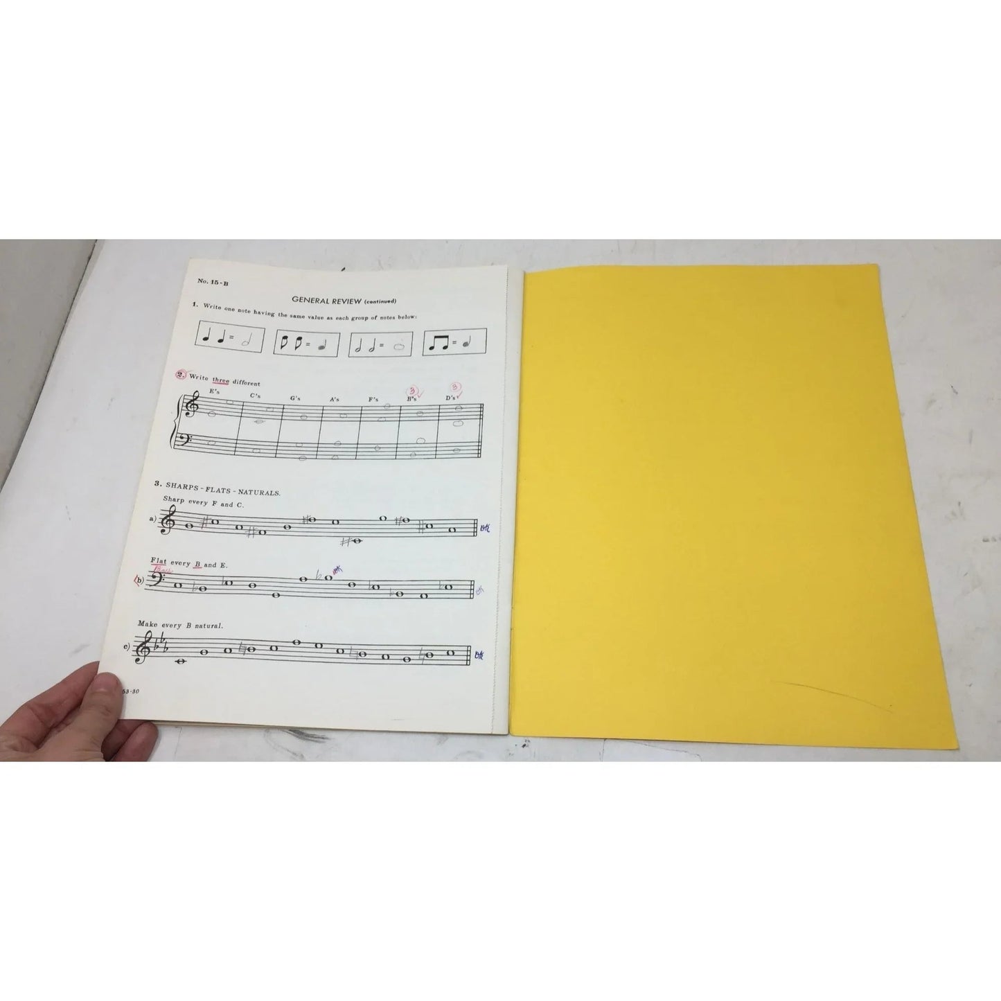 The Ada Richter Piano Course & Theory Work Sheets Vintage Music books - A+ Stuff - Sheet Music - A+ Stuff