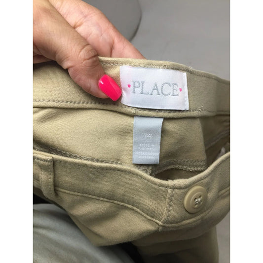 The Children's Place Size 14 Girl's Khaki Pants - the children's place - Pants - A+ Stuff