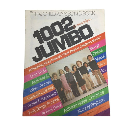 The Children's Song Book 1002 Jumbo Paperback Song book - A+ Stuff - Books - A+ Stuff