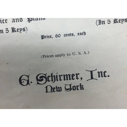 ''THE LORD'S PRAYER'' by Albert Hay Malotte Sheet Music book - A+ Stuff - SHEET MUSIC - A+ Stuff