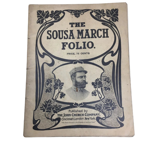 ''THE SOUSA MARCH FOLIO'' Sheet Music Book - A+ Stuff - SHEET MUSIC - A+ Stuff