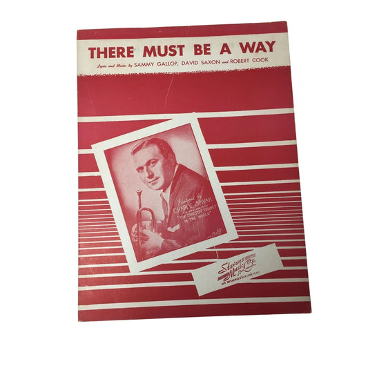 ''THERE MUST BE A WAY'' VINTAGE SHEET MUSIC - A+ Stuff - SHEET MUSIC - A+ Stuff