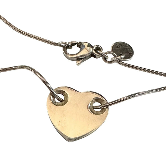 Tiffany and Co Threaded Heart Necklace - Tiffany & Co. - Necklace with pendant - A+ Stuff