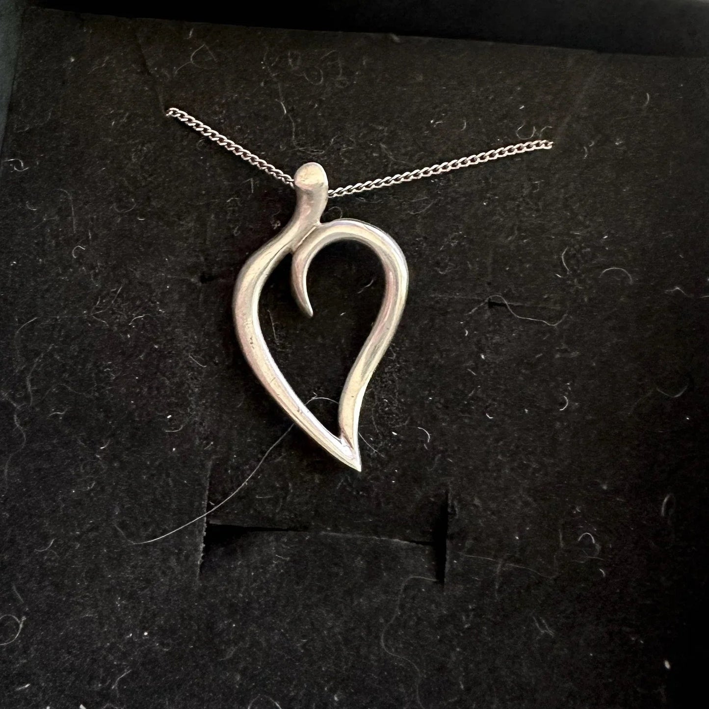 Tiffany & Co Sterlilng Open Leaf Necklace - Tiffany & Co. - Necklace with Pendant - A+ Stuff
