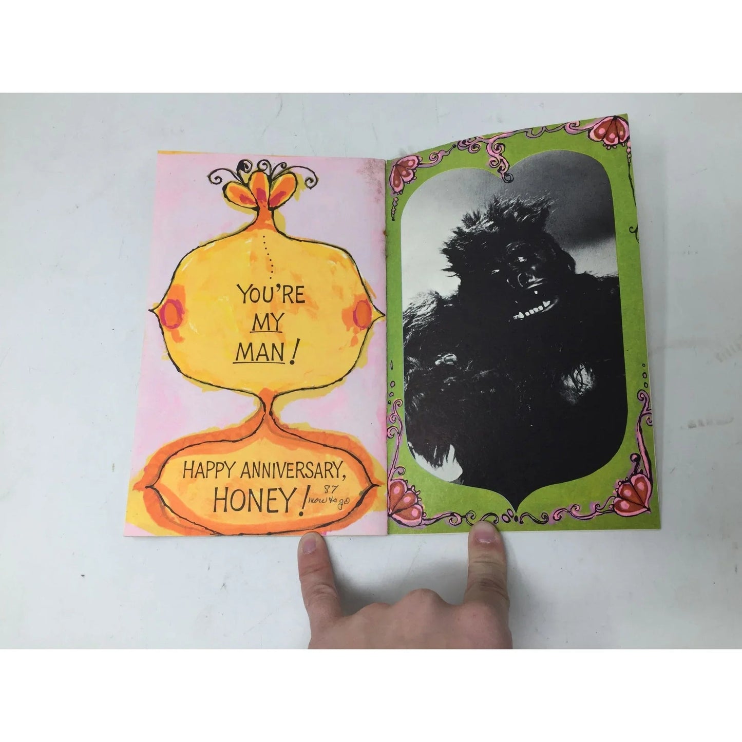 ''To My Husband Wake up, Lover... It's Our Anniversary... And This is Your Life!'' Card - A+ Stuff - Collectibles - A+ Stuff