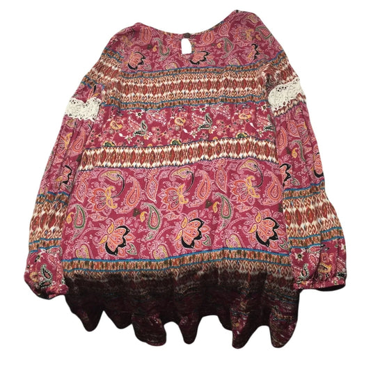 ''Truly Me by Sara Sara'' Girl's Colorful Patterned Dress Size 16 - Truly Me by Sara Sara - dress - A+ Stuff