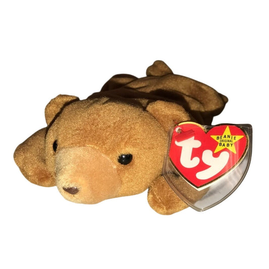 1993 Cubbie the Bear Beanie Baby TY Beanie Baby A+ Stuff Plush Toys / Stuffed Animals