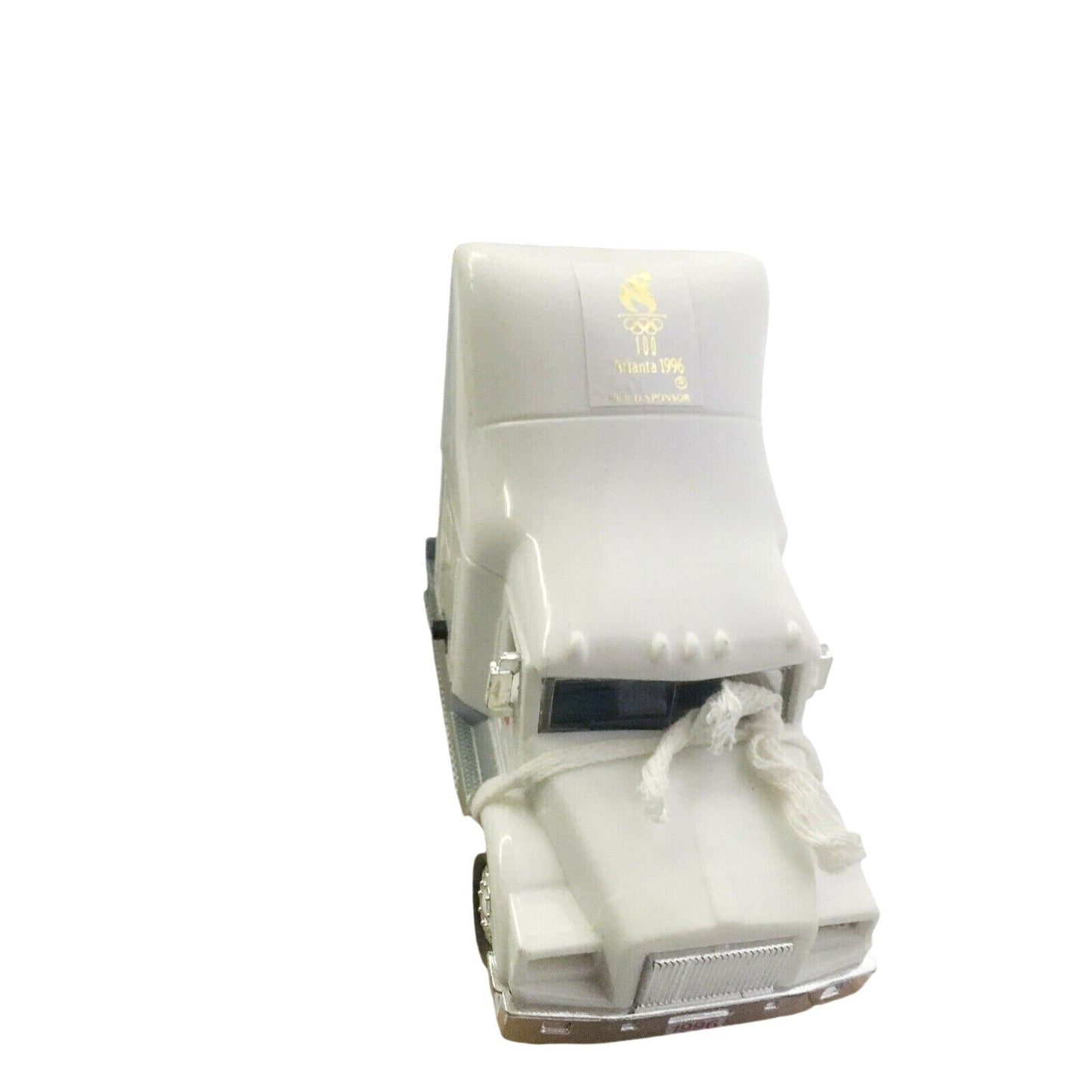 IZZY'S Olympic Games 1996 TEXACO Toy Car Carrier w Race car Included - 17" Long