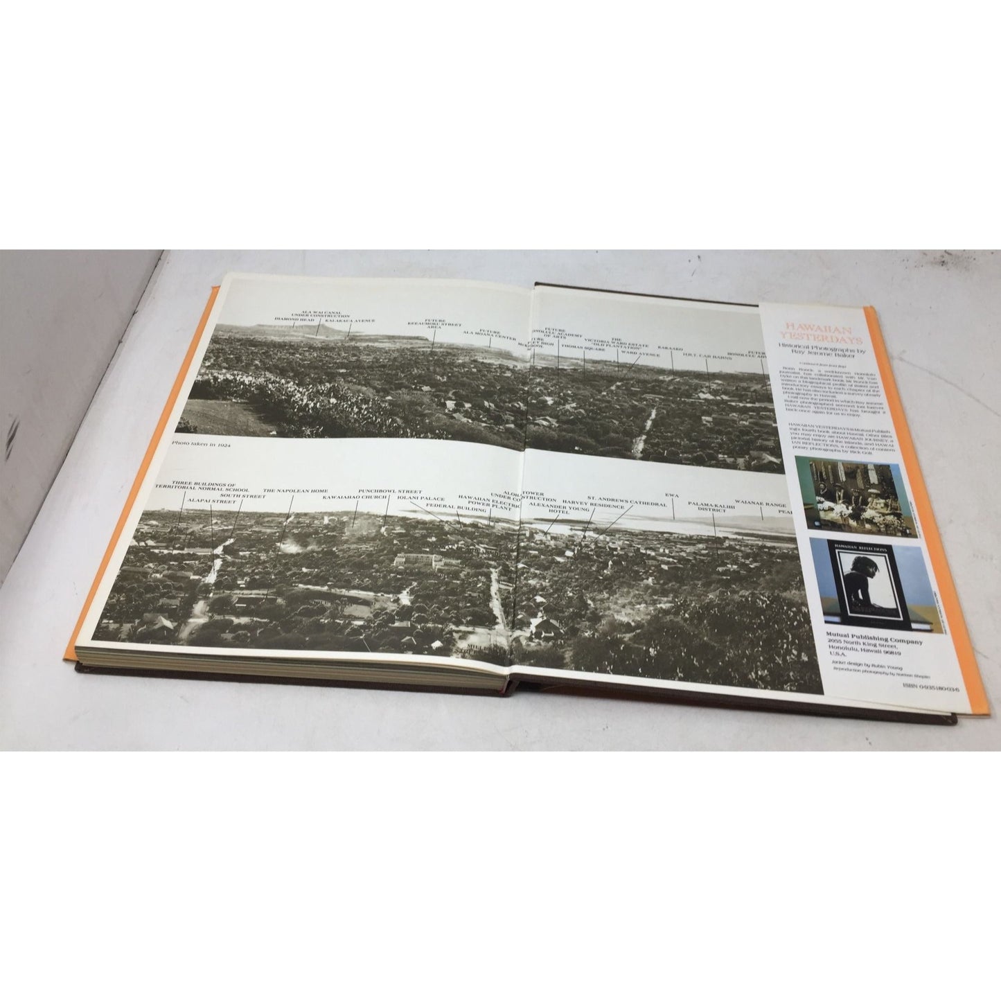 This is a hardcover copy of "Hawaiian Yesterdays: Historical Photographs by Ray Jerome Baker" A+ Stuff A+ Stuff