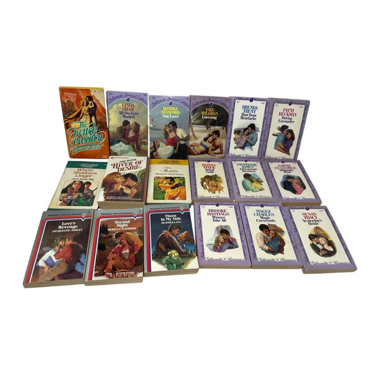 Vintage Romance Novels (18 Titles) - Harlequin and Others - Well Kept Collection! A+ Stuff A+ Stuff Books