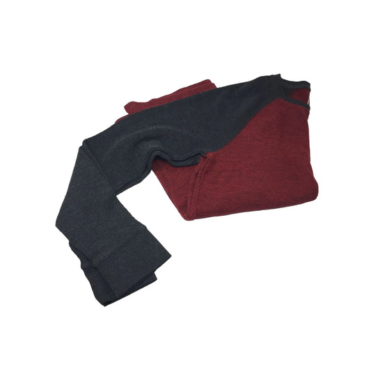 Mens Urban Pipeline Size Medium Long Sleeved Red/Gray Shirt - A+ Stuff