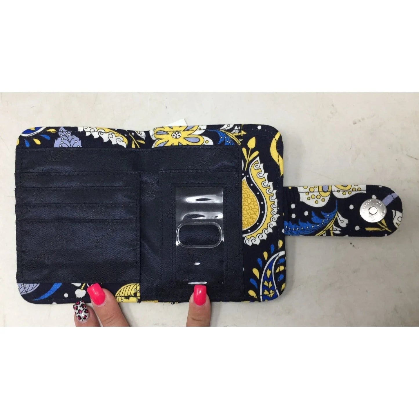 Vera Bradley Snappy Wallet Ellie Blue (New with tags) - A+ Stuff - Wallet - A+ Stuff