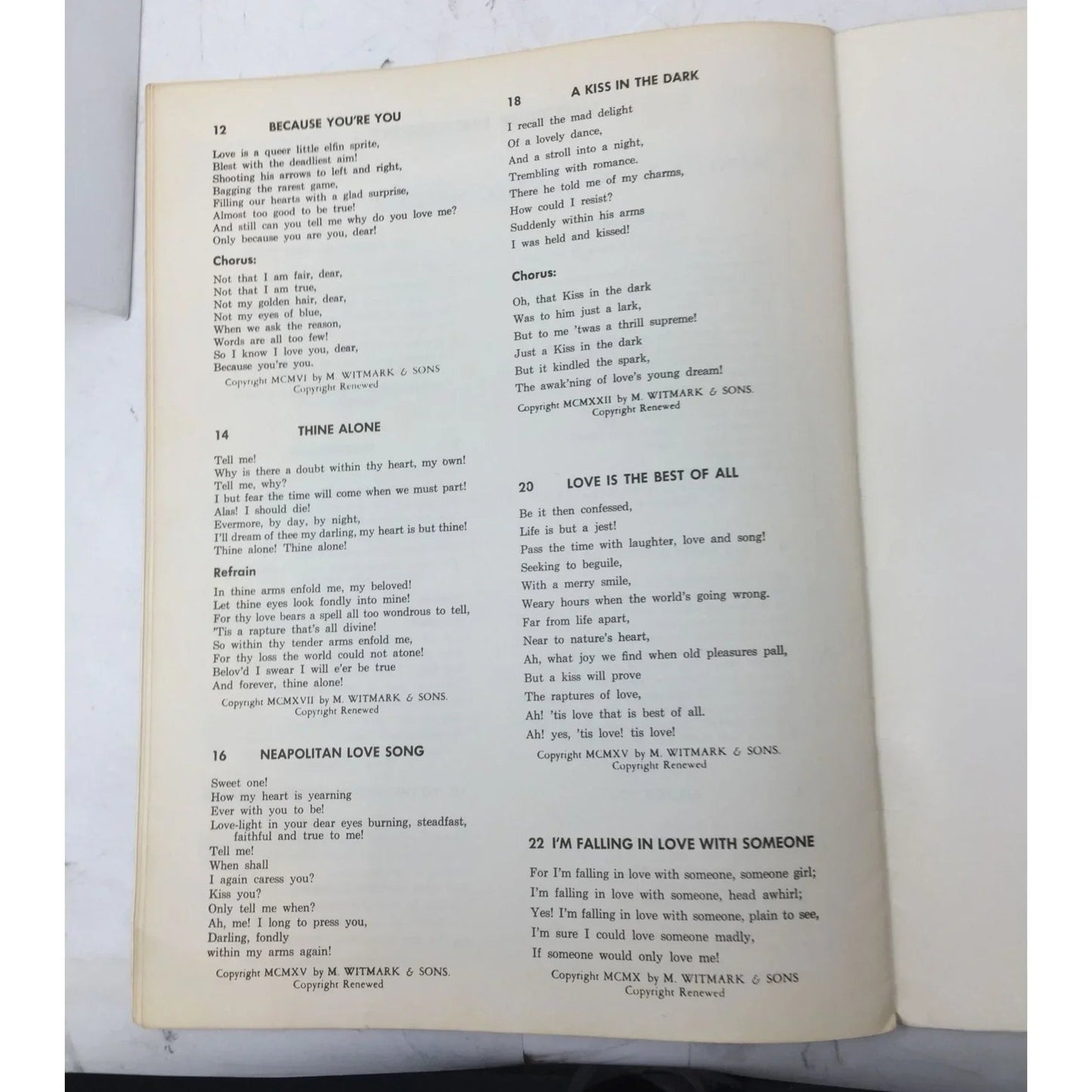 Victor Herbert for the Silvertone Electronic organ Song Book - A+ Stuff - SHEET MUSIC - A+ Stuff