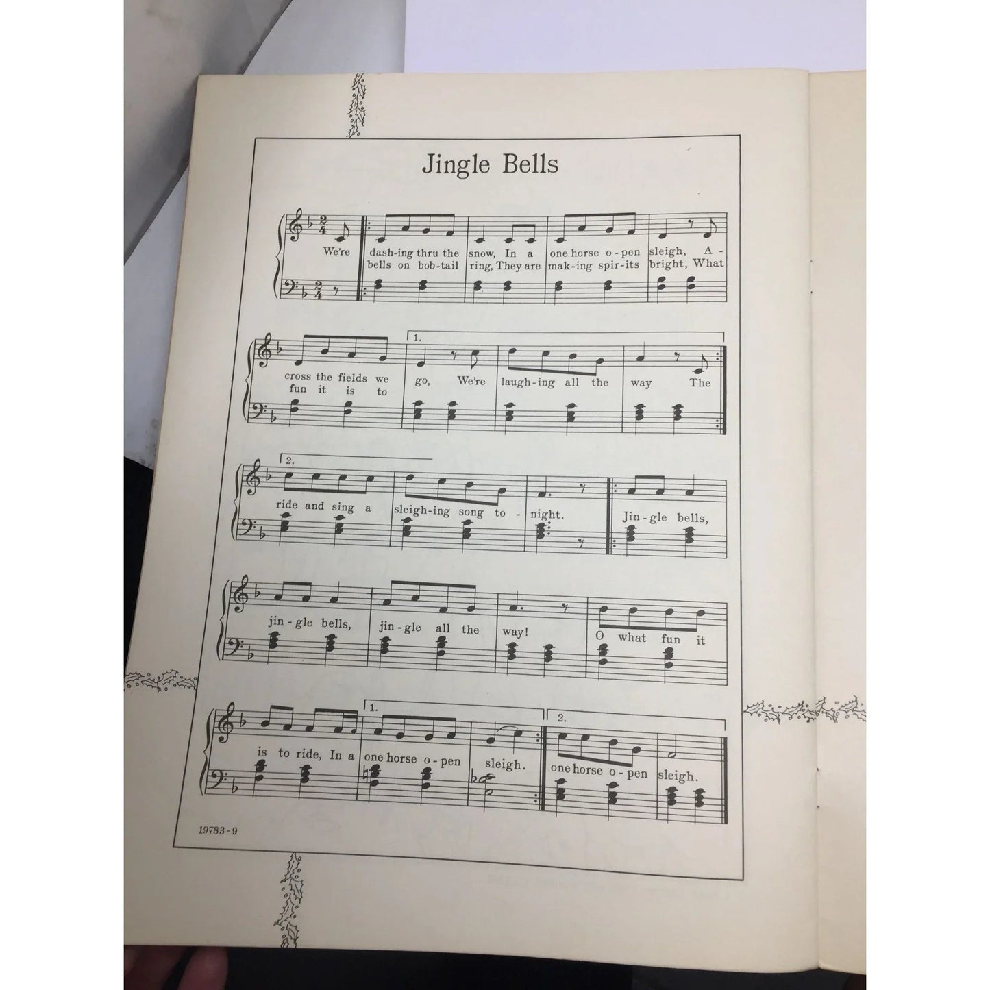 Vintage 1937 Sheet Music Book ''Kiddie's Christmas'' - A+ Stuff - SHEET MUSIC - A+ Stuff