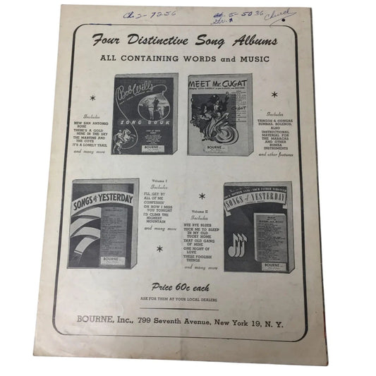 Vintage 1942 ''Cynthia’s In Love'' Sheet Music - A+ Stuff - sheet music - A+ Stuff