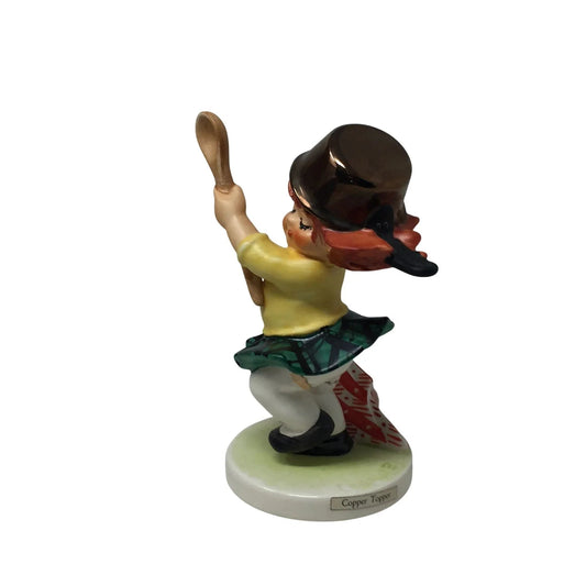 Vintage 1967 ''Copper Topper'' Goebel W Germany Figurine - A+ Stuff - Figurines - A+ Stuff