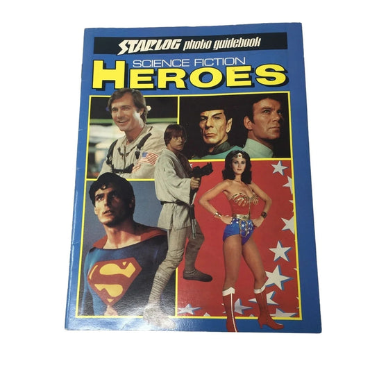 Vintage 1980 Starlog Photo Guidebook Science Fiction Heroes - A+ Stuff - Magazines - A+ Stuff