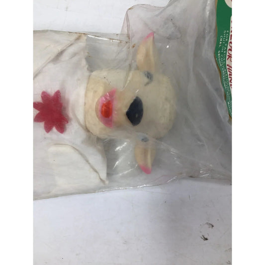 Vintage ''An Original Gregor Hand Puppet'' Lamb with Rubber Head - A+ Stuff - Puppets & Marionettes - A+ Stuff